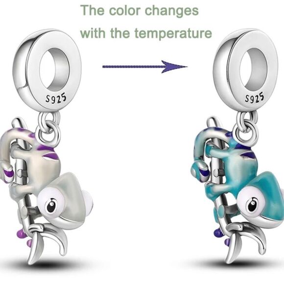 CHAMELEON COLOR CHANGING CHARM - Picture 2 of 4